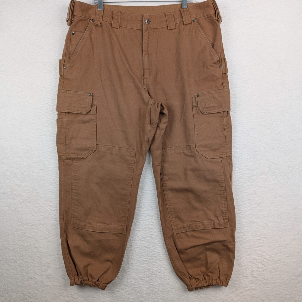 Duluth Fire Hose Ultimate Cargo Work Pants Men's 42x30 *Modified Hem Jogger